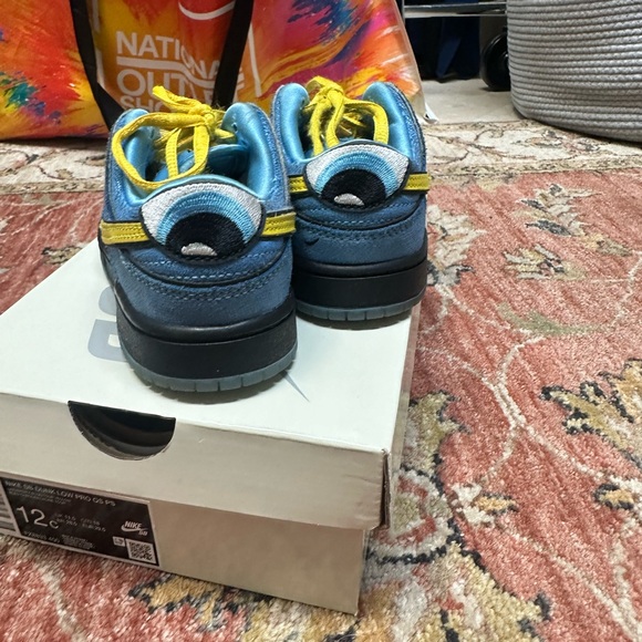 The Powerpuff Girls x Nike Dunk Low Pro SB Size 12c - Picture 5 of 8